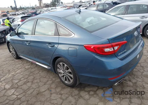 2015 Hyundai Sonata Sport из США, поврежденный, VIN 5NPE34AF4FH101092